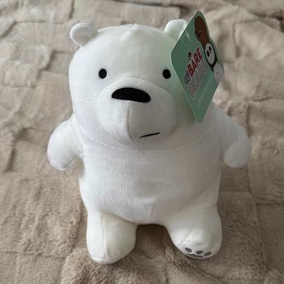 We Bare Bears Other - We Bare Bears Ice Bear Plush Toy